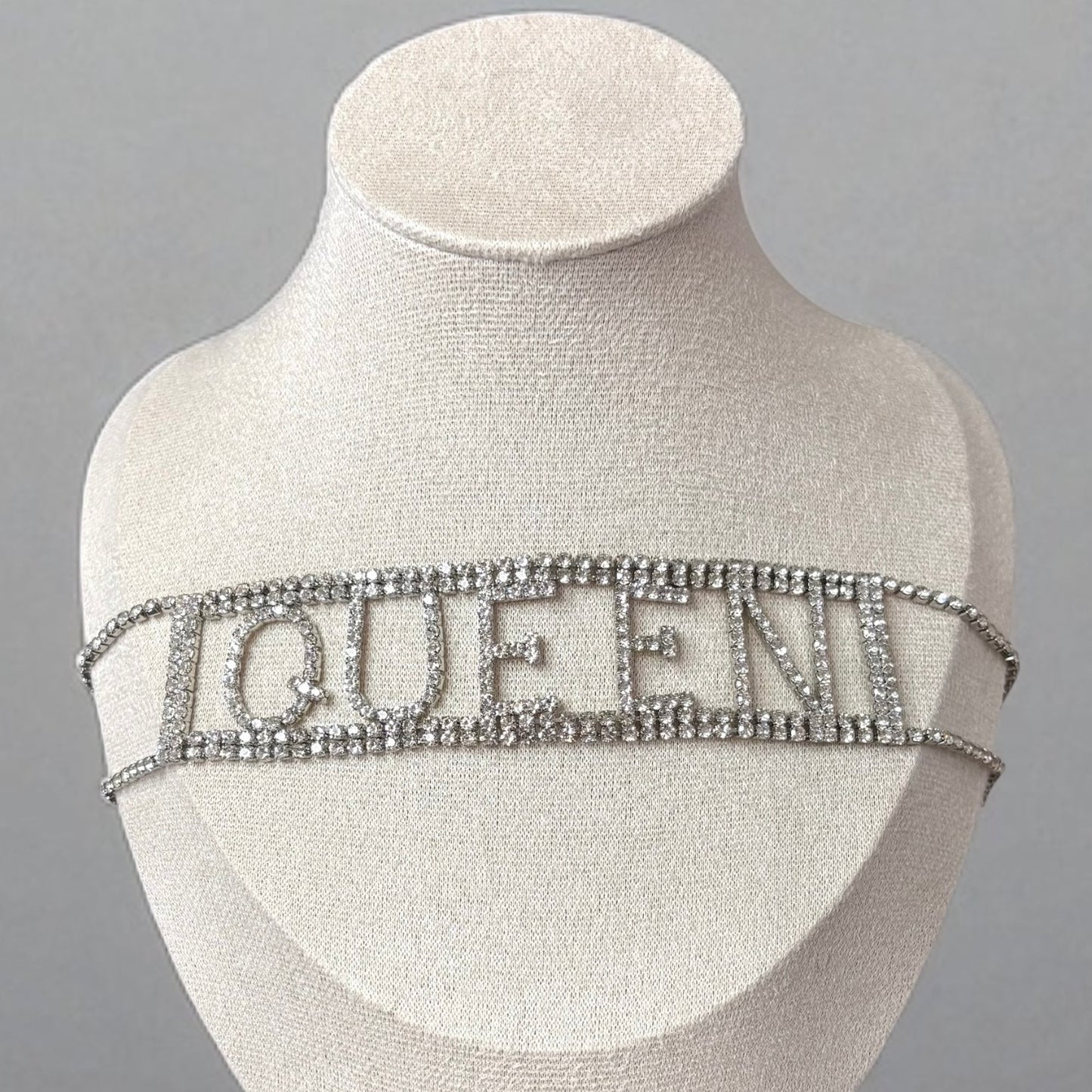 Full Rhinestone Choker Necklace