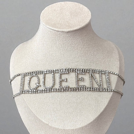 Full Rhinestone Choker Necklace