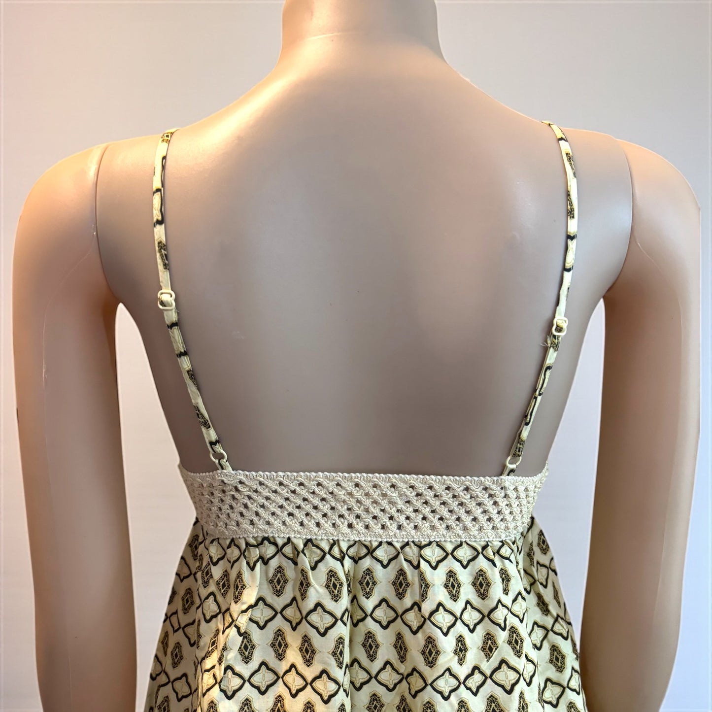 Beige Short Boho Casual Dress