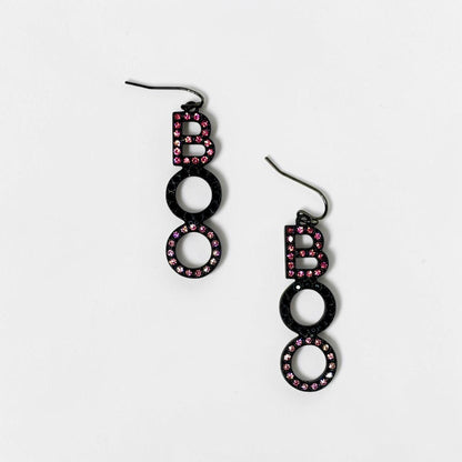 Halloween BOO Drop Earrings