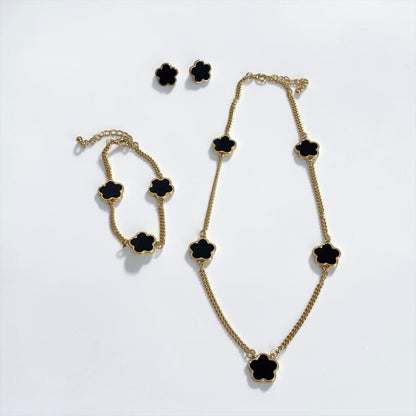 Classic Gold & Black Clover Set