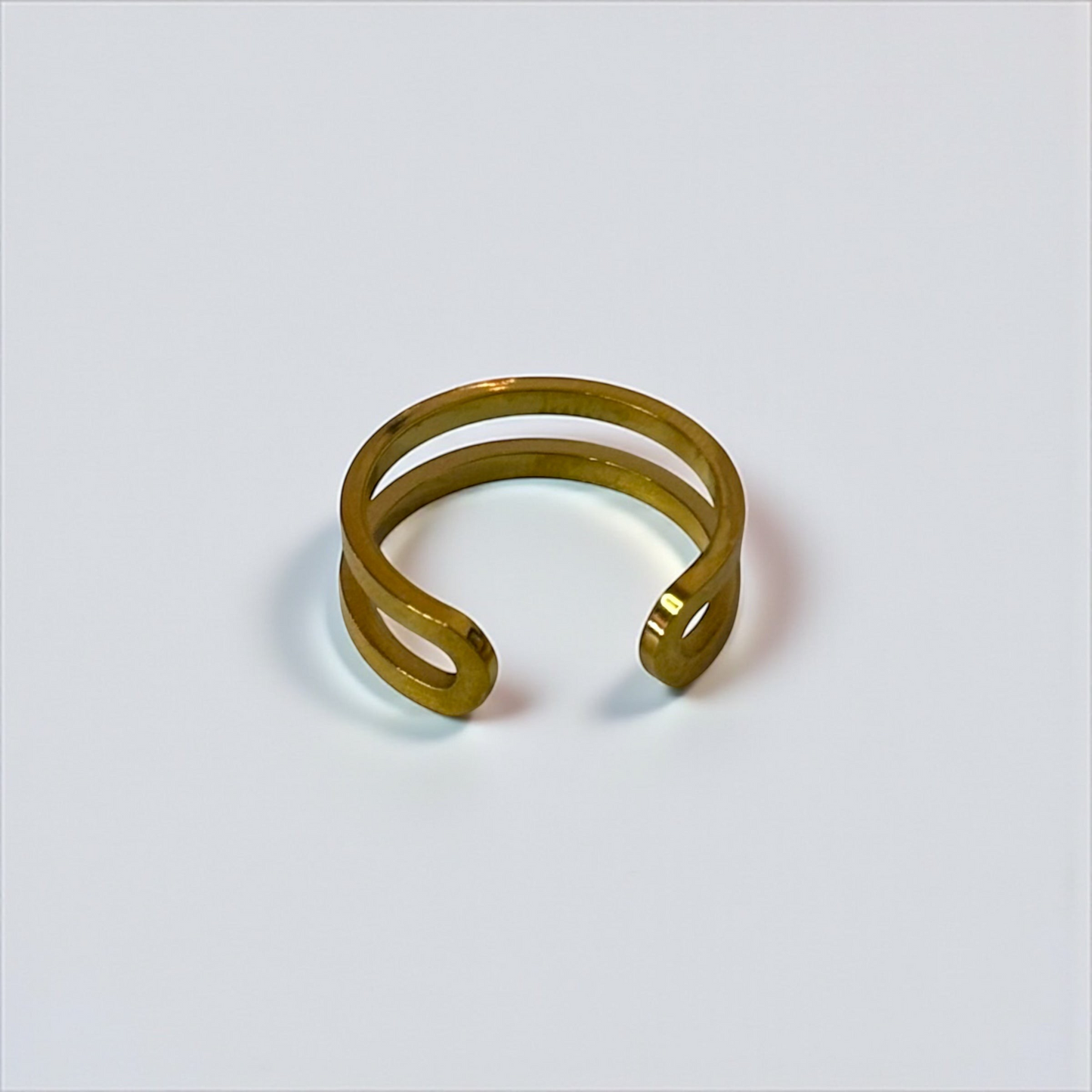 Minimalist Gold Adjustable Toe Ring