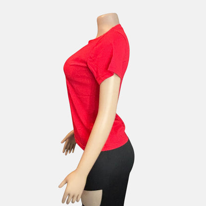 Camiseta estampada de mujer con cactus
