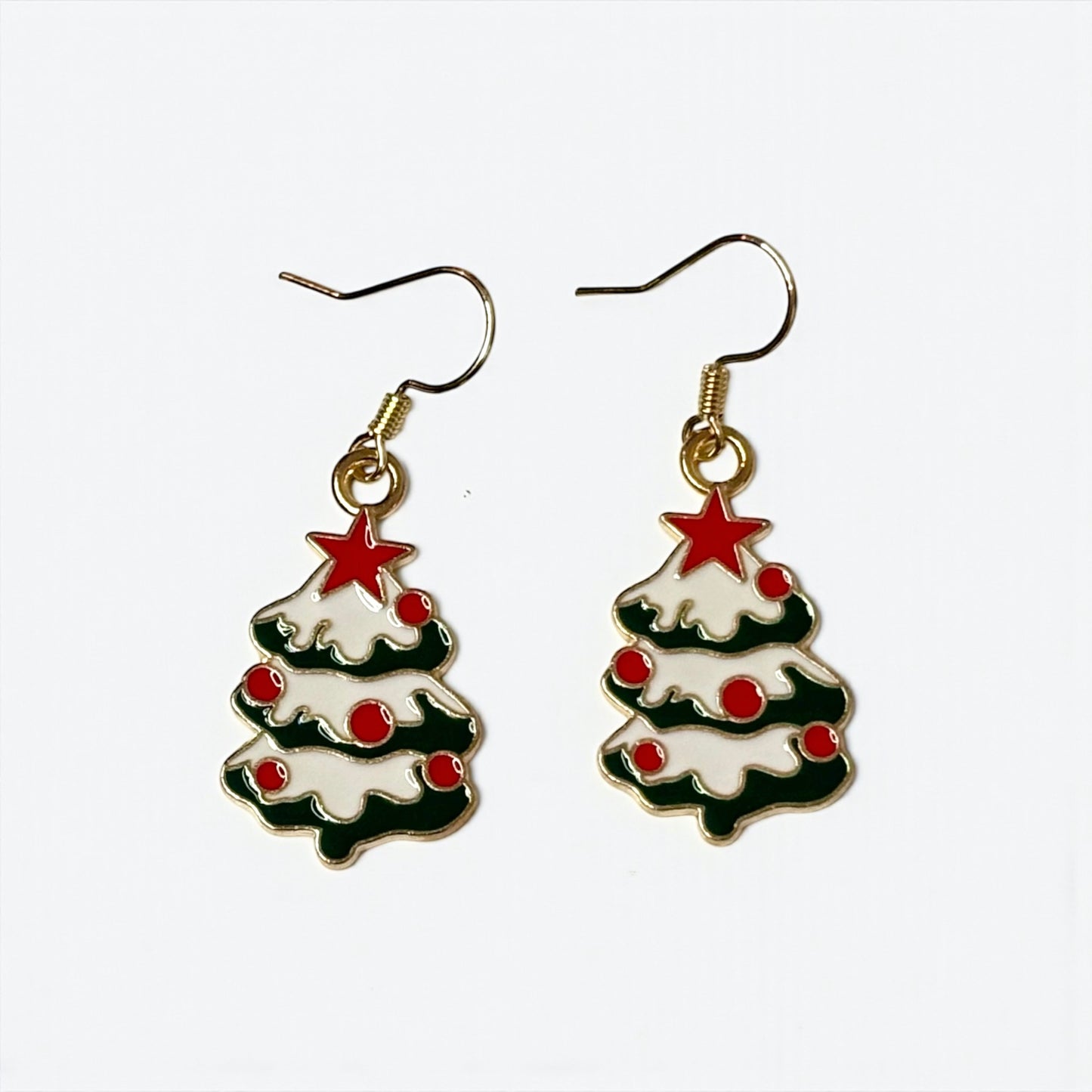 Christmas Tree Drop Earring