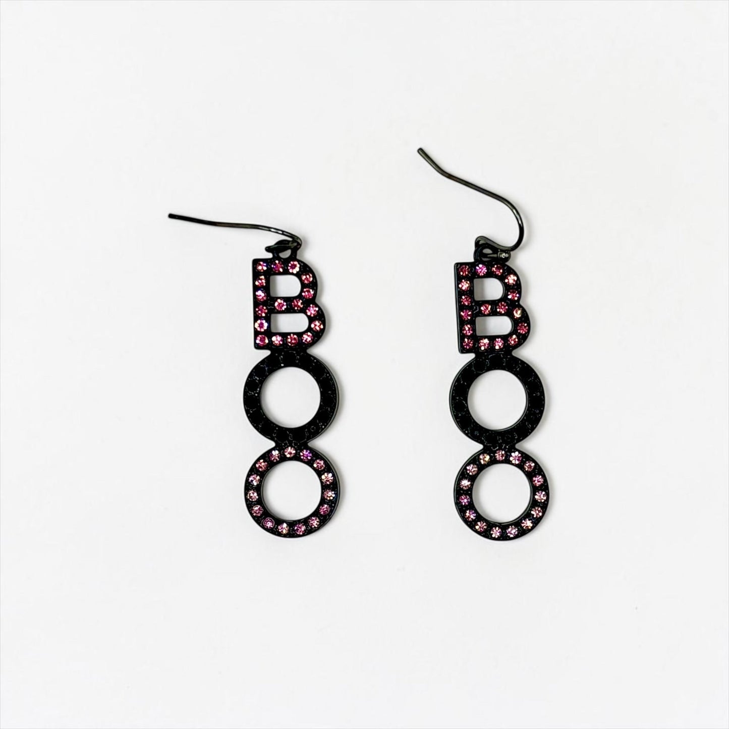 Halloween BOO Drop Earrings