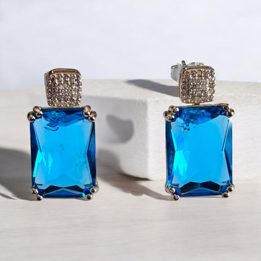 Blue Princess  Drop Earring