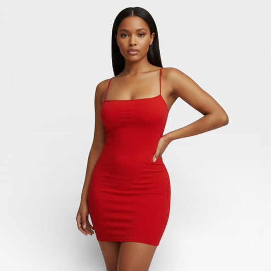 Sexy Sleeveless Thin Soft Mini Dress