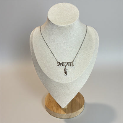 Stainless Steel Mom Necklace