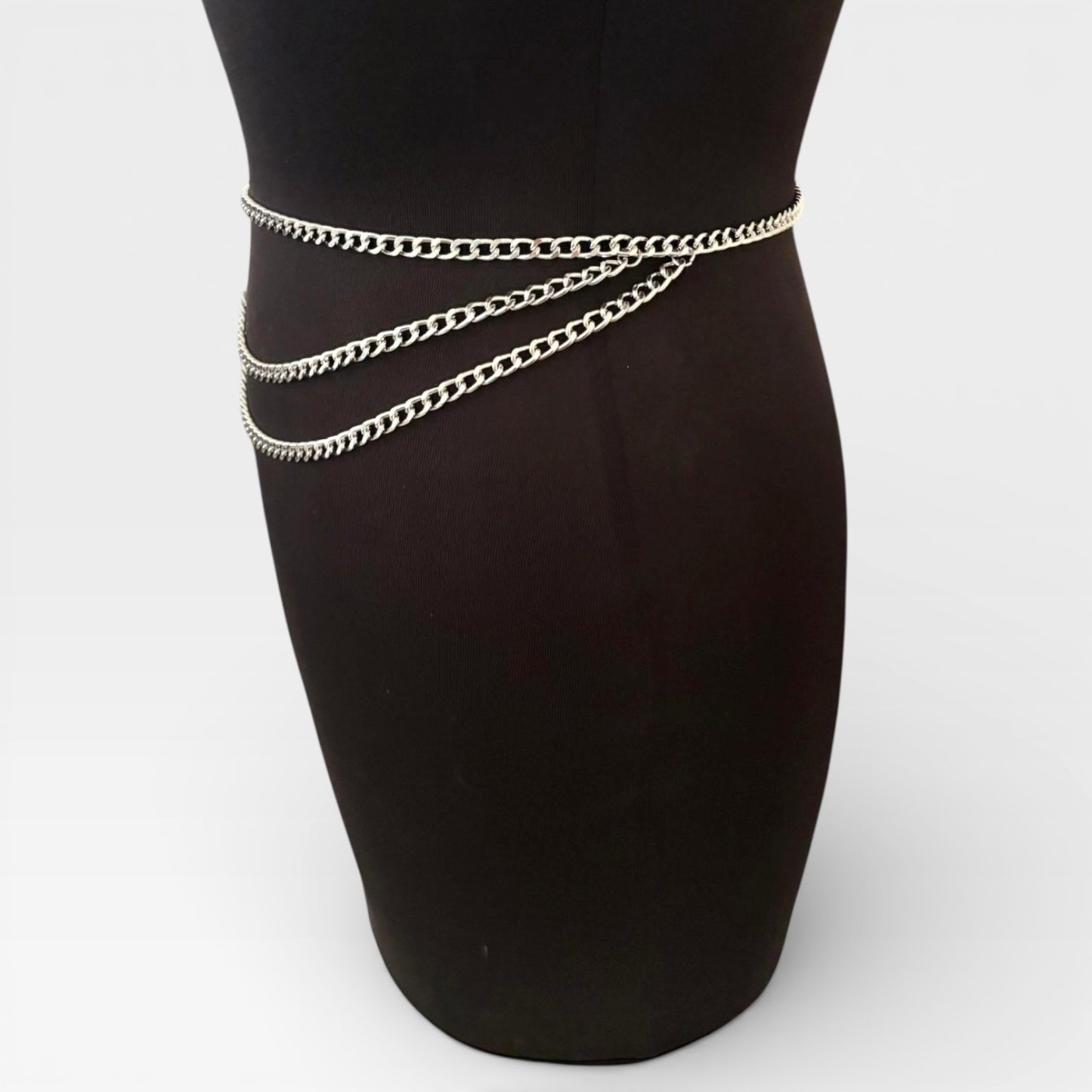 Multi-layer Metal Link Chain Belt