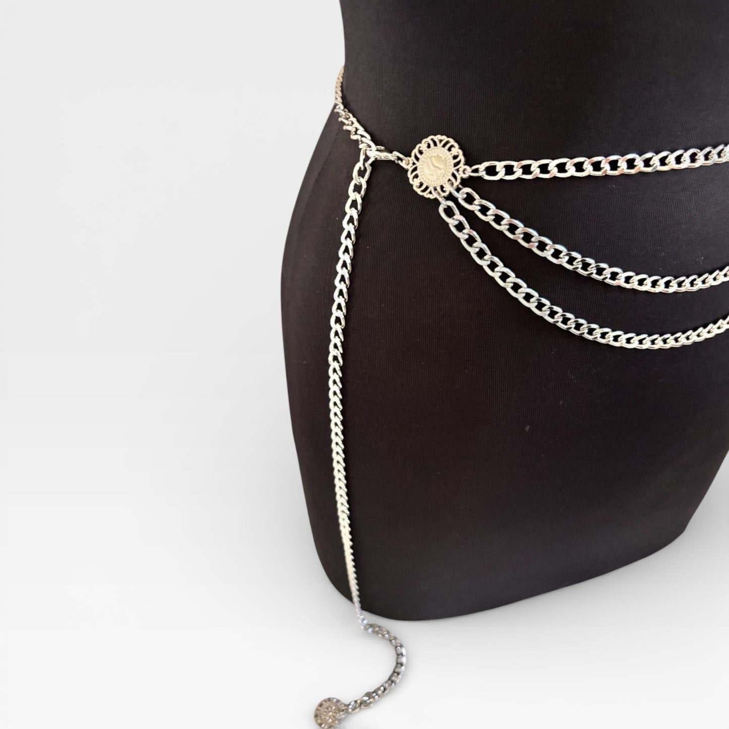 Multi-layer Metal Link Chain Belt