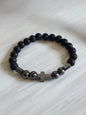Men Adjustable Stone Bracelet