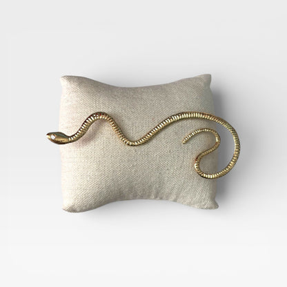 Snake Metal Gold 1 Piece Ear Clip