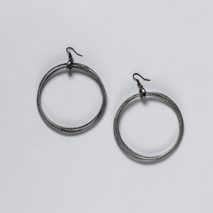 Big Round Disco Earring