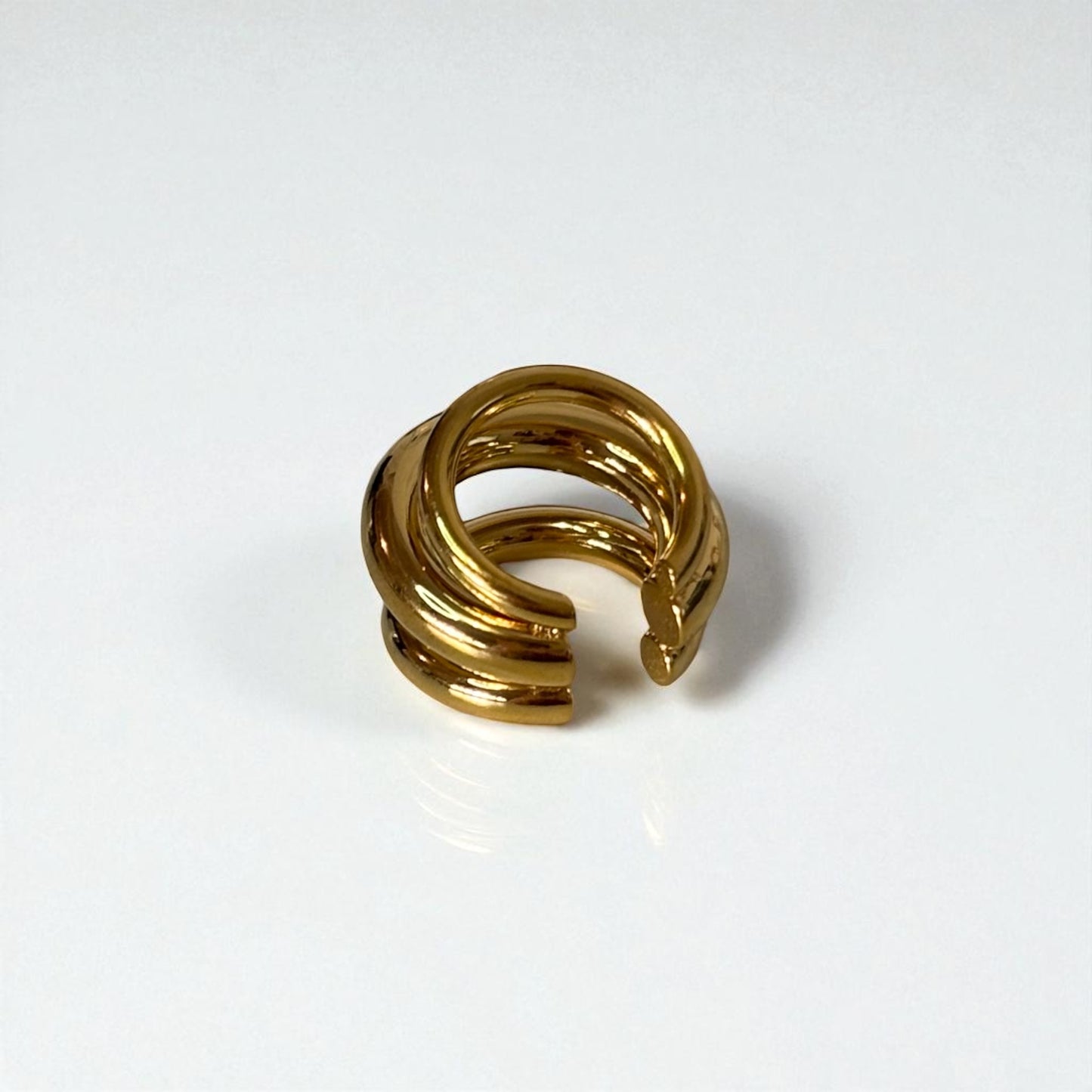1 Ear Clip Waterproof Metal Earring