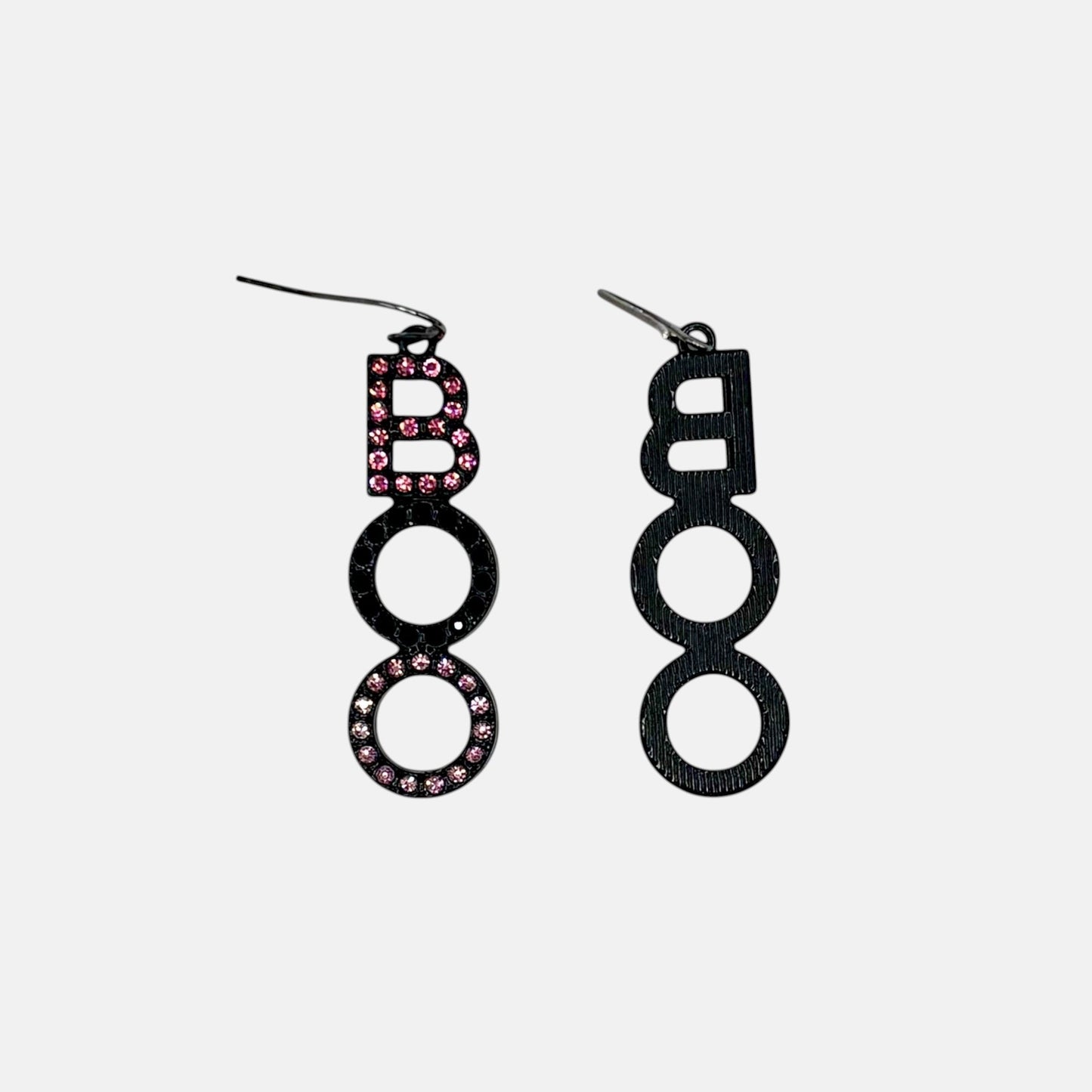 Halloween BOO Drop Earrings