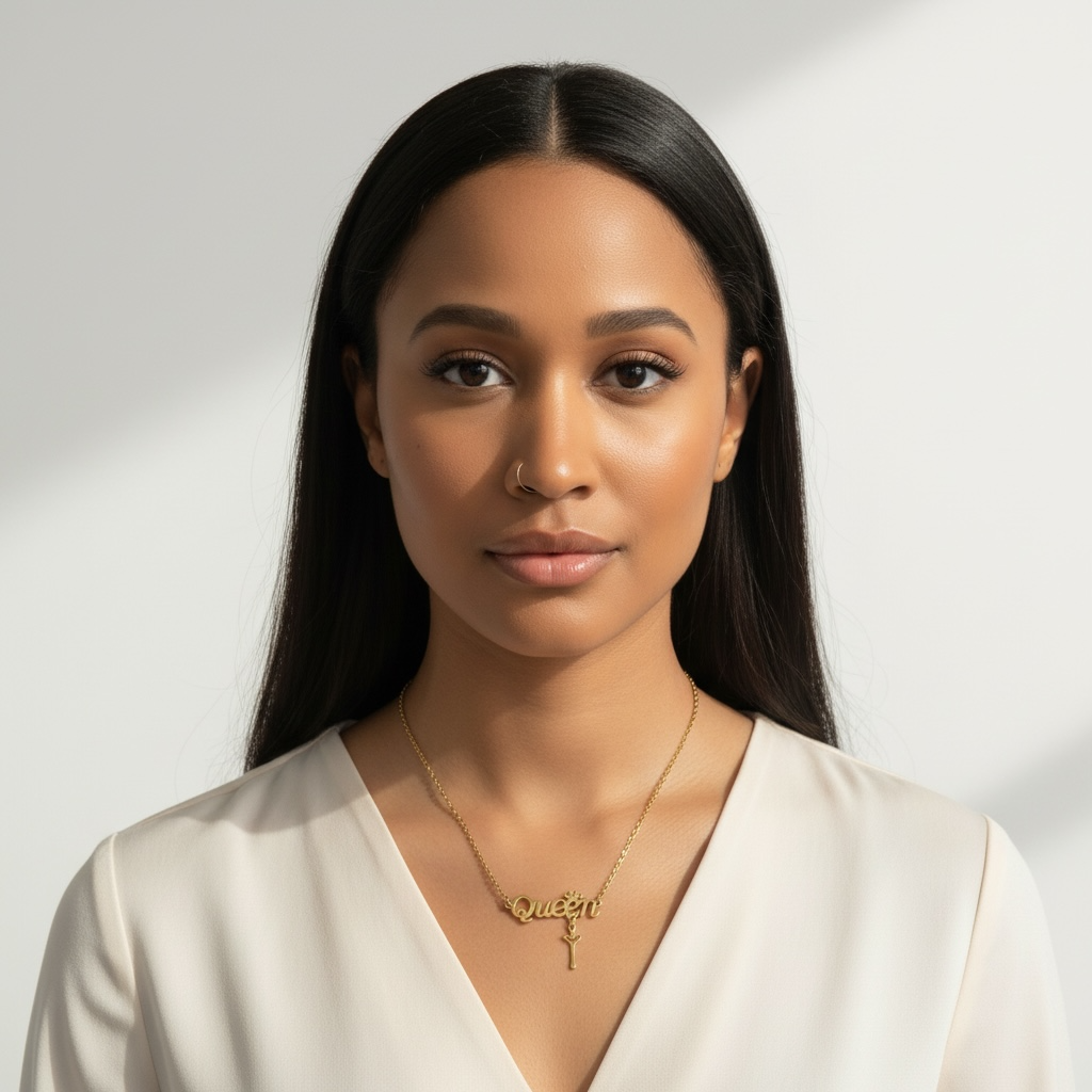 Collar con llave de corazón de reina para mujer