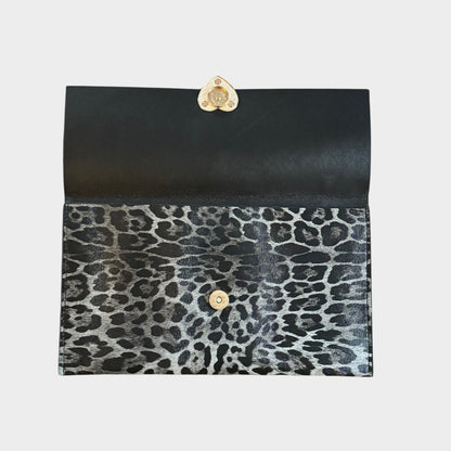 Leopard Print Envelope Hangbag
