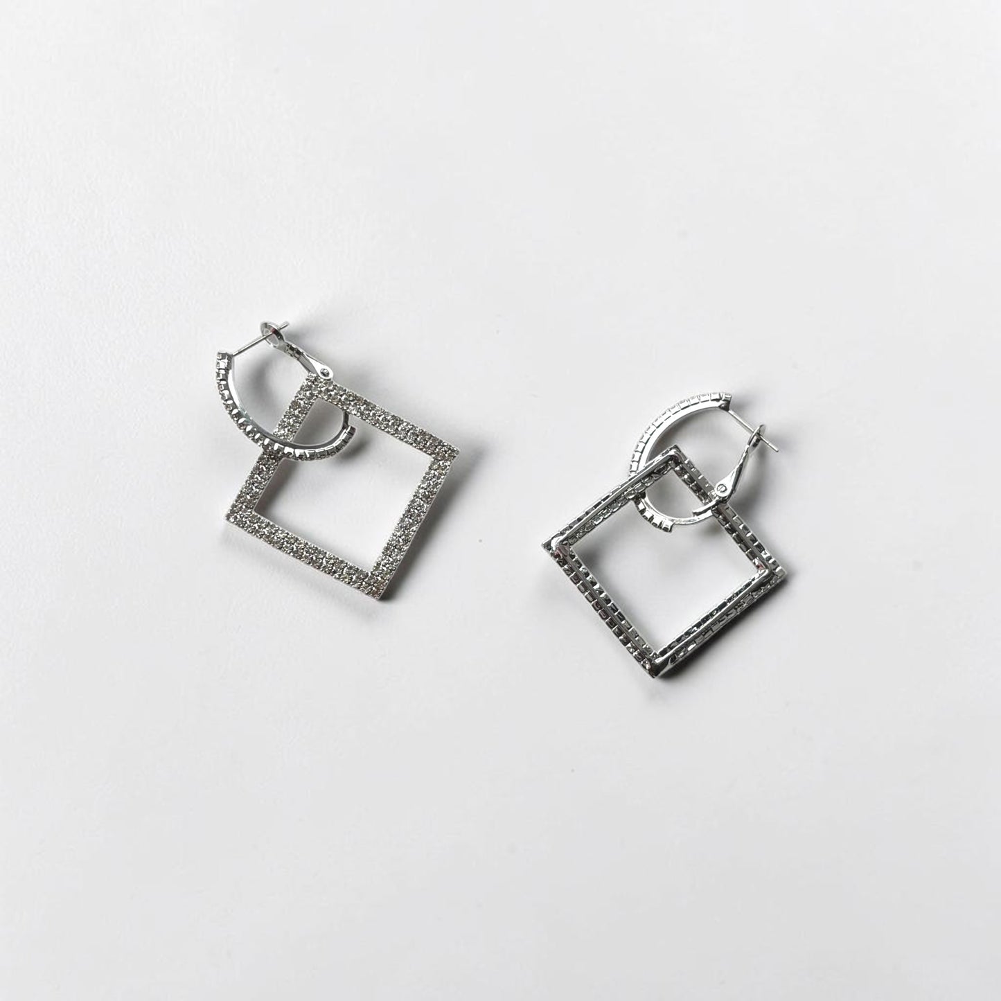 Square Dangle Night Out Earring