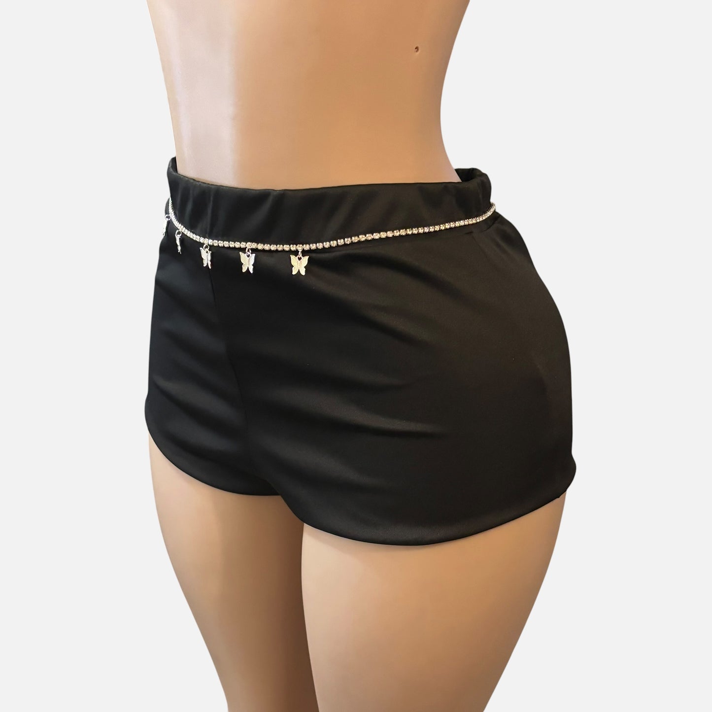 Butterfly Rhinestone Waist Chain