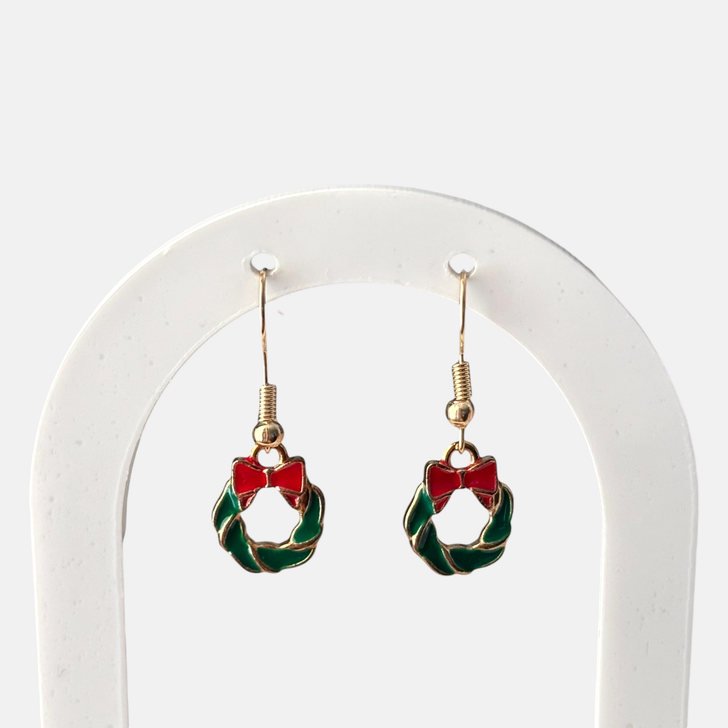 Small Wreath Drop Earring