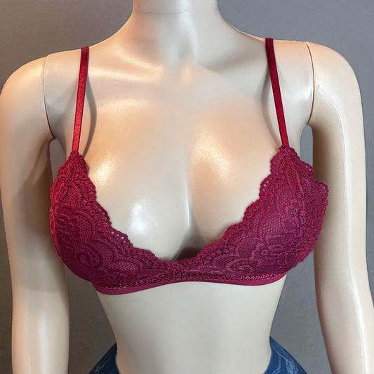 French Style Floral Lace Bralette