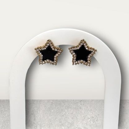 Star Crystal Small Stud Earrings