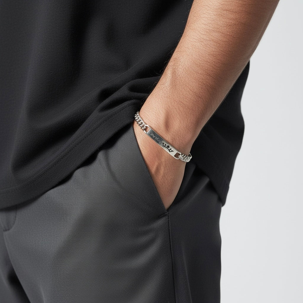 Her King Link Bracelet