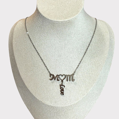 Stainless Steel Mom Necklace