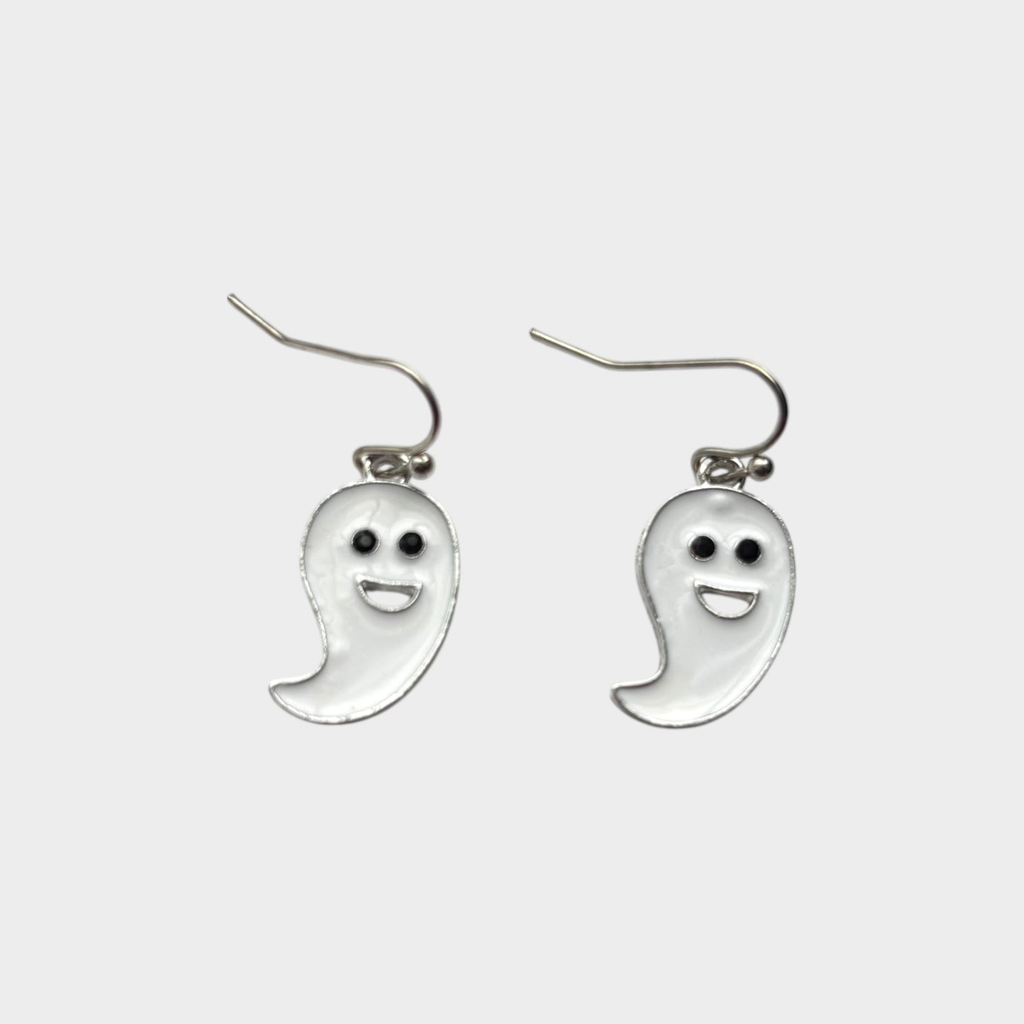 Small Happy Ghost Lightweight Earrings