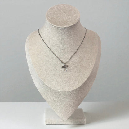 Cross Pendant Silver Necklace