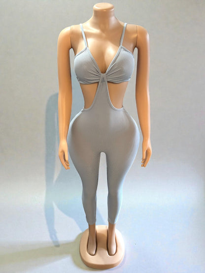 Mono azul claro sin mangas pequeño para mujer