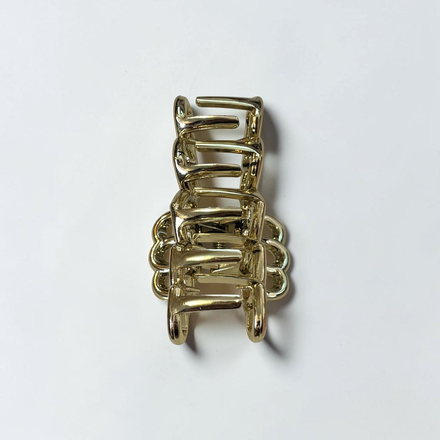 Gold Heart Hair Clip