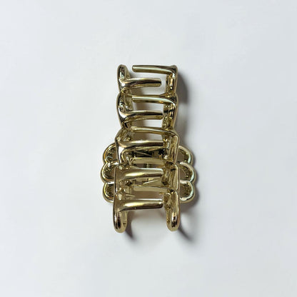 Gold Heart Hair Clip