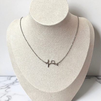 Stethoscope Heartbeat Necklace