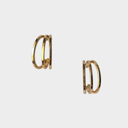 Classic Gold Small Hoop Earrings
