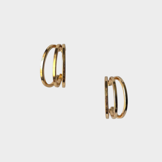 Classic Gold Small Hoop Earrings