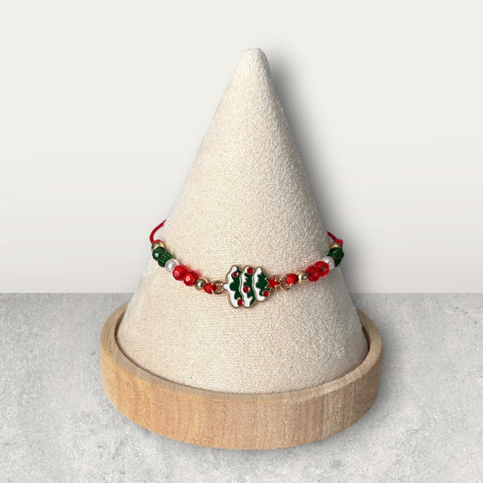 Christmas Tree Adjustable Bracelet
