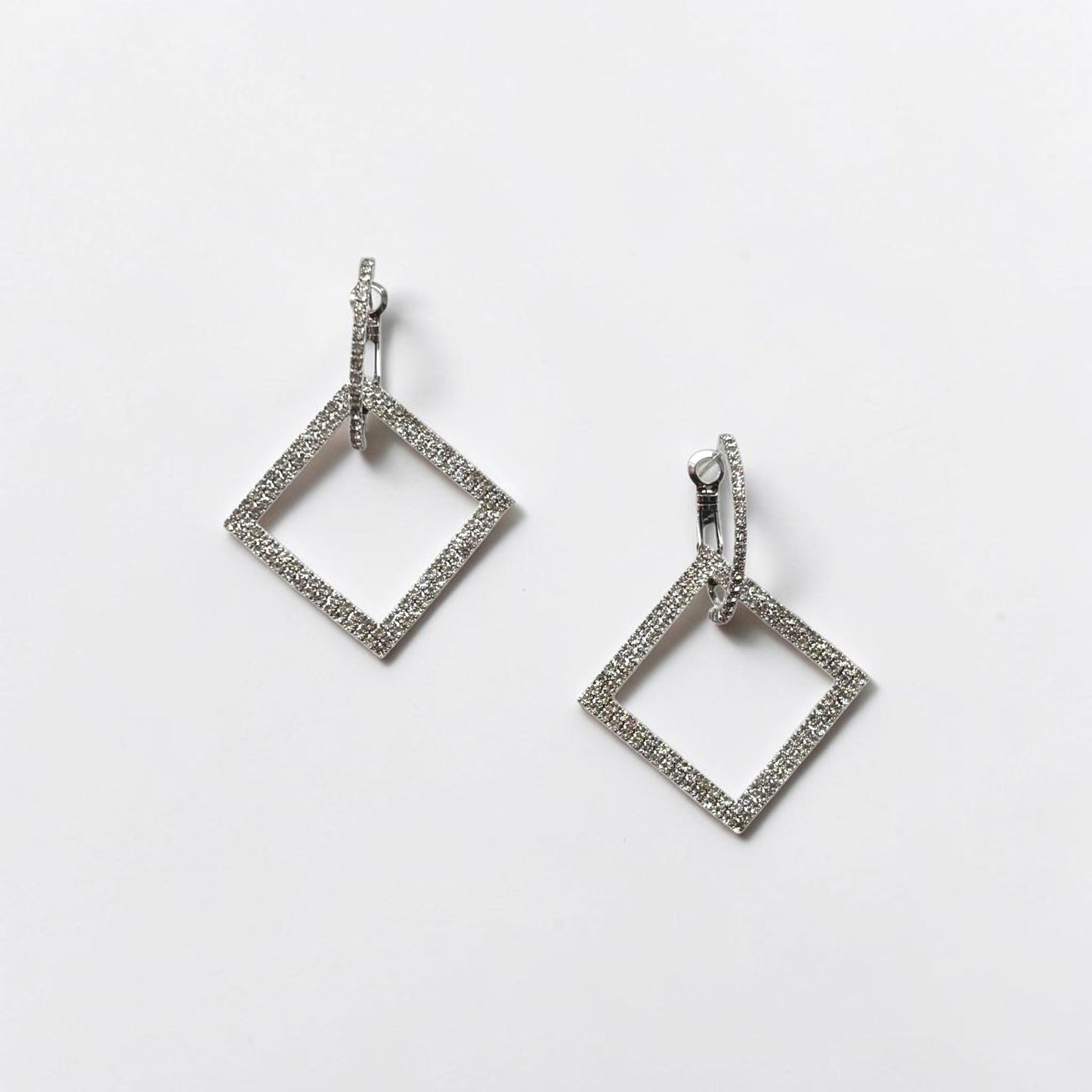 Square Dangle Night Out Earring