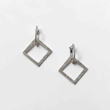 Square Dangle Night Out Earring