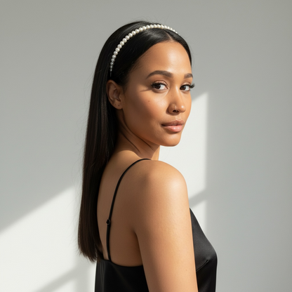 Thin Pearls Headband