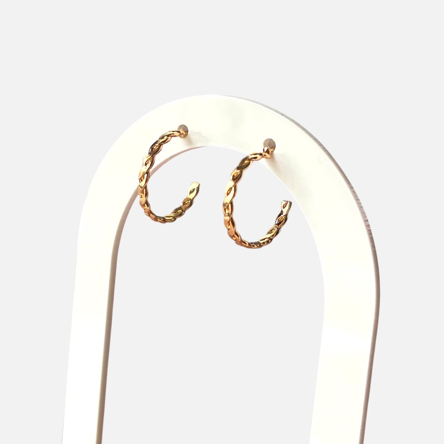 Elegant Petite Hoop Earrings