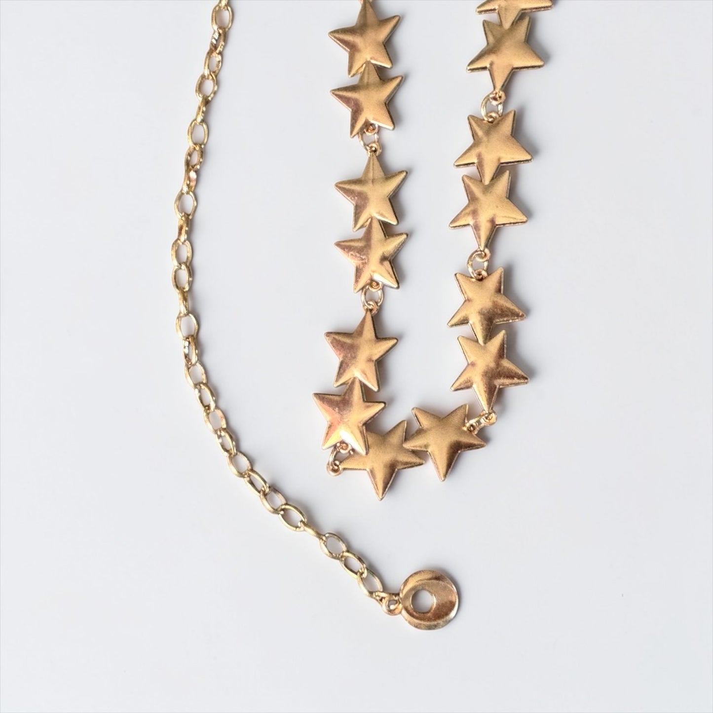 Star Metal Gold Chain Belt