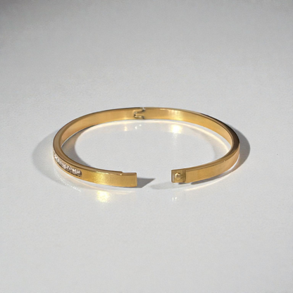 Titanium Steel Bangle Bracelet