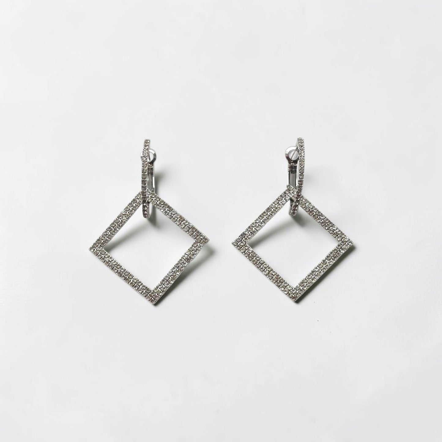 Square Dangle Night Out Earring
