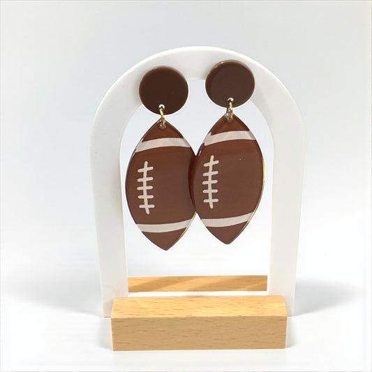 Football Lightweight Drop Earring