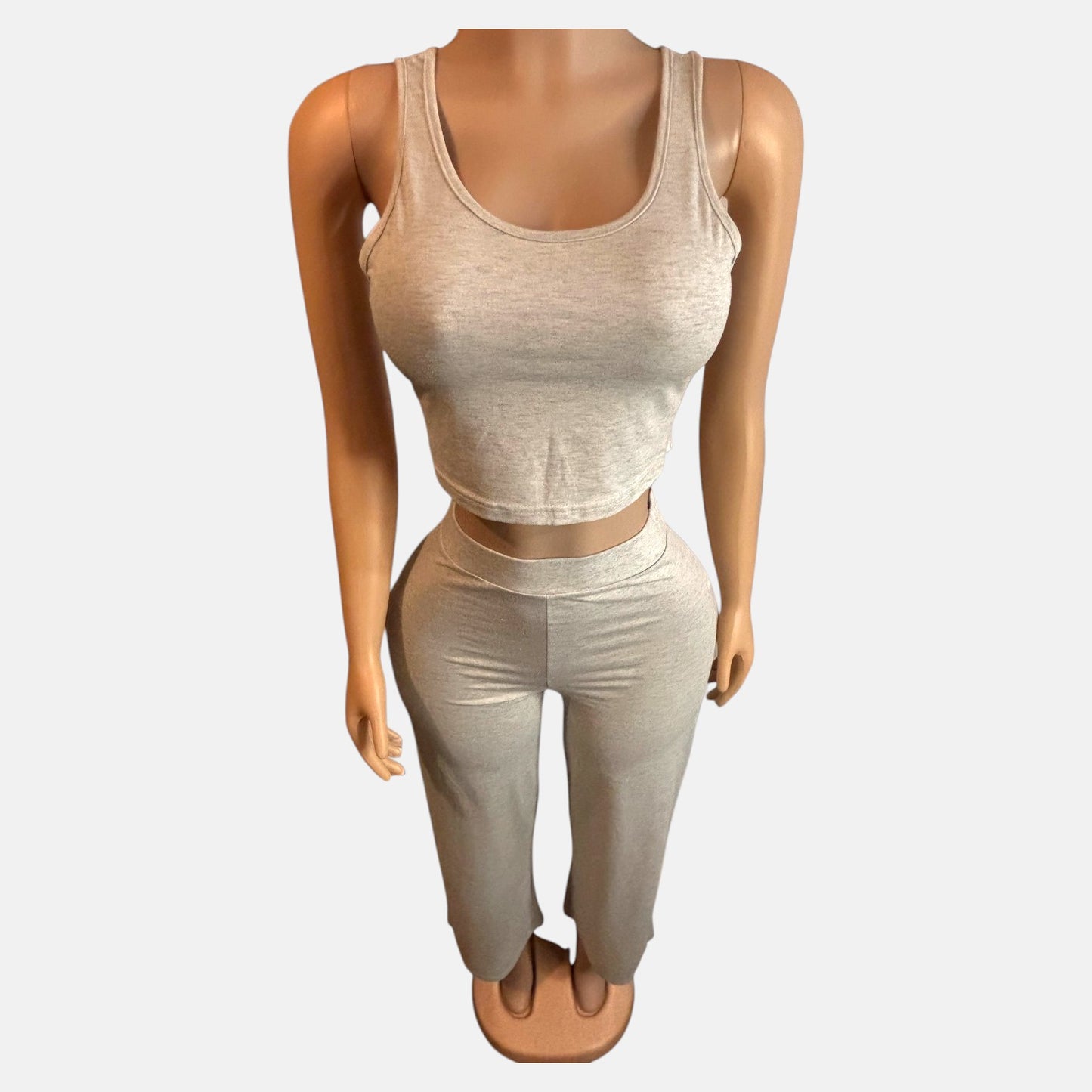 Conjunto gris de 2 piezas