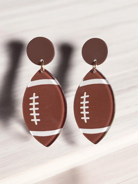 Football Lightweight Drop Earring