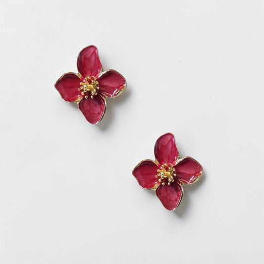Flower Stud Earring