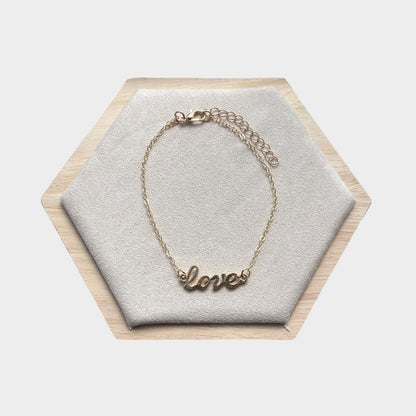 Love Charm Gold Anklet