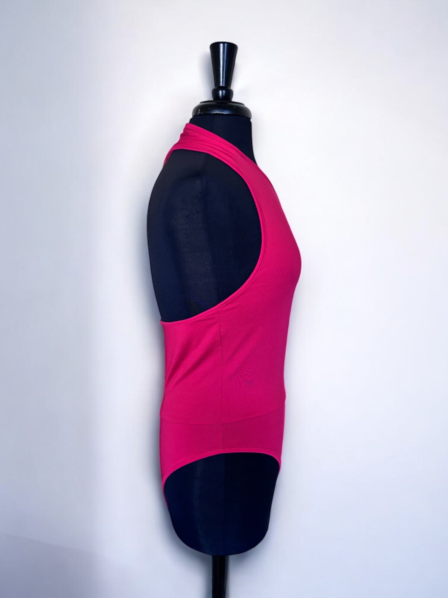 One Shoulder Women Irregular Bodysuit